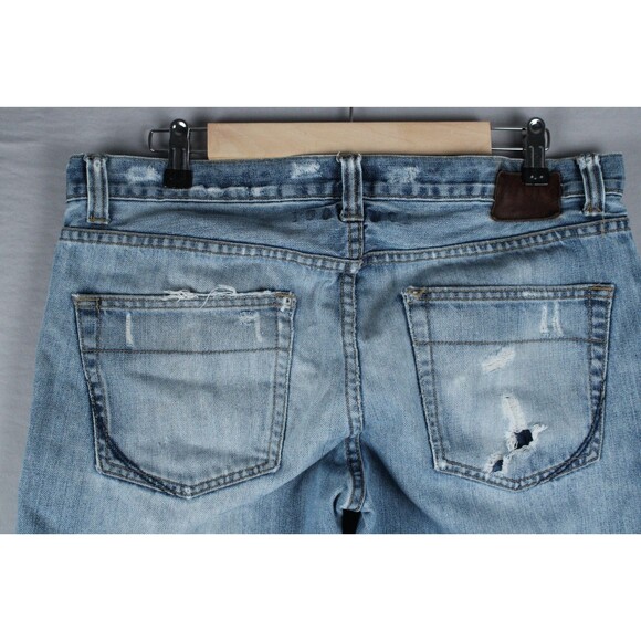 Converse One Star Low Boot Premium Denim Distressed Jeans Men's 34 x 32 - Picture 12 of 16